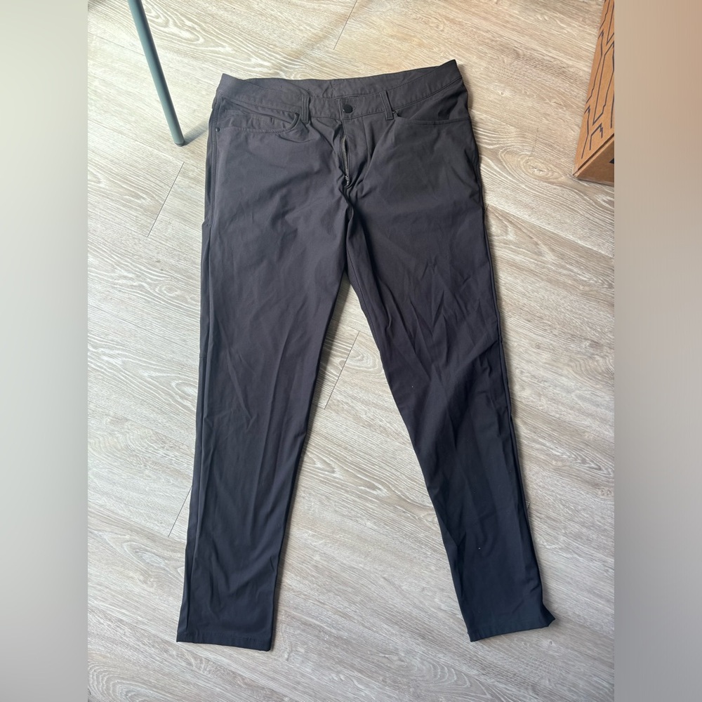 Lululemon ABC Pant Black 36x34 Warpstream
